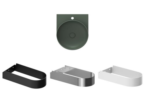 Mosdó, Ravak Yard 40 kerámiamosdó Grey Green XJX08240000