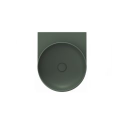   Mosdó, Ravak Yard 40 kerámiamosdó Grey Green, túlfolyó furat nélkül XJX08040000