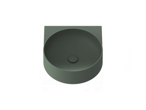 Mosdó, Ravak Yard 40 kerámiamosdó Grey Green, túlfolyó furat nélkül XJX08040000