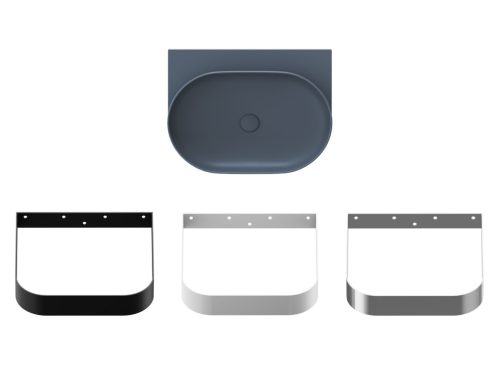 Mosdó, Ravak Yard 60 kerámiamosdó Deepsea Blue, túlfolyó furat nélkül XJX07060000