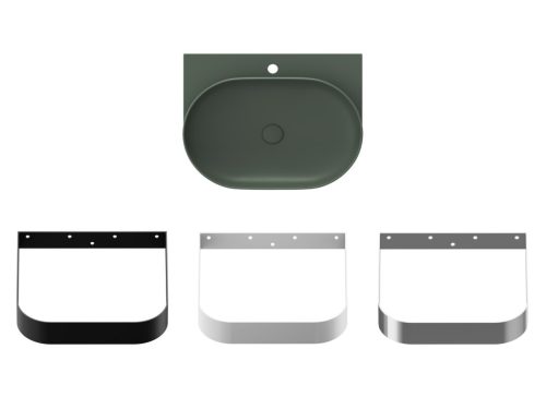 Mosdó, Ravak Yard 60 kerámiamosdó Grey Green XJX08260000