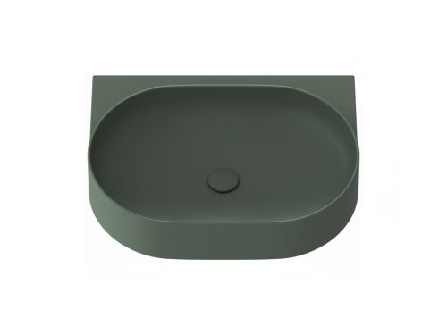 Mosdó, Ravak Yard 60 kerámiamosdó Grey Green, túlfolyó furat nélkül XJX08060000