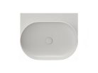 Mosdó, Ravak Yard 60 kerámiamosdó Smoke Grey, túlfolyó furat nélkül XJX0O060000
