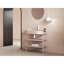   Mosdó, Ravak Yard 80 kerámiamosdó Alabaster Pink XJX0G280000