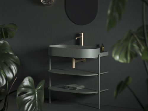 Mosdó, Ravak Yard 80 kerámiamosdó Grey Green XJX08280000