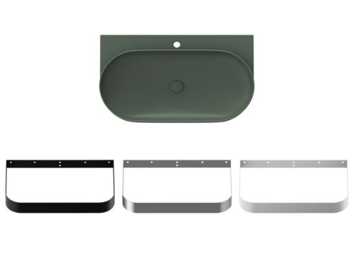 Mosdó, Ravak Yard 80 kerámiamosdó Grey Green XJX08280000