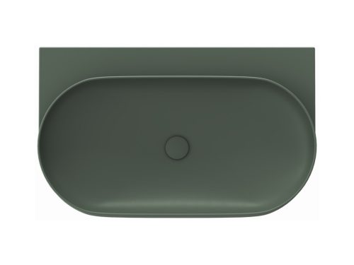 Mosdó, Ravak Yard 80 kerámiamosdó Grey Green, túlfolyó furat nélkül XJX08080000