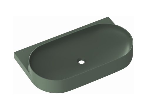 Mosdó, Ravak Yard 80 kerámiamosdó Grey Green, túlfolyó furat nélkül XJX08080000