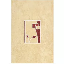 Dekorlap, Zalakerámia Kapri fényes dekor Genova K-5 20x30