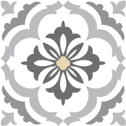 Dekorlap, Zalakerámia Decora Grey 33x33 cm 6035-0361