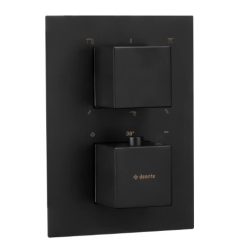   Alkatrész, Deante Therm Külső alkatrész, termosztátos BOXOkhoz, fekete BXY_NEAT