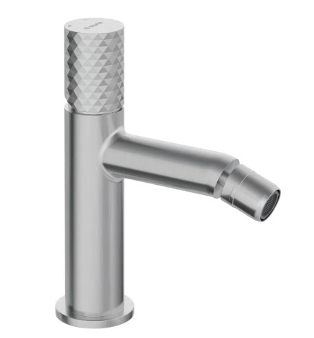 Bidé csaptelep, Deante Silia Hexa bidé csaptelep, szálcsiszolt acél BHS_F30M