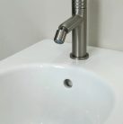 Bidé csaptelep, Deante Silia Hexa bidé csaptelep, szálcsiszolt acél BHS_F30M