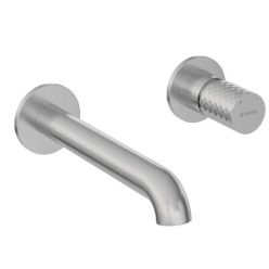   Falba süllyesztett csaptelep, Deante Silia Hexa mosdó csaptelep szálcsiszolt acél BHS_F54L