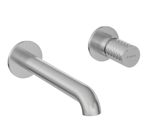 Falba süllyesztett csaptelep, Deante Silia Hexa mosdó csaptelep szálcsiszolt acél BHS_F54L