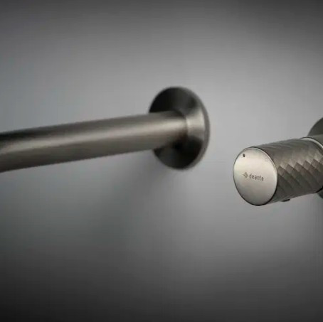 Falba süllyesztett csaptelep, Deante Silia Hexa mosdó csaptelep szálcsiszolt acél BHS_F54L