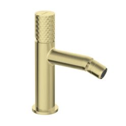   Bidé csaptelep, Deante Silia Hexa bidé csaptelep, szálcsiszolt arany BHS_R30M