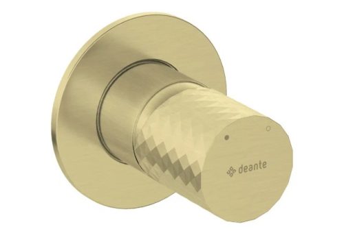 Zuhany csaptelep, Deante Silia Hexa zuhanyváltó nélkül, szálcsiszolt arany BHS_R44L
