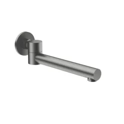   Kádkifolyó, Deante Cascada kádkifolyó, összecsukható, kerek, titanium NAC_D87K