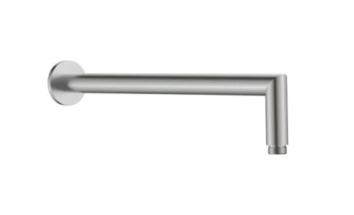 Fali kifolyócső, Deante Cascada zuhany kifolyócső, fali, 400 mm, szálcsiszolt acél NAC_F45K