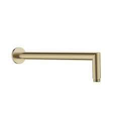   Fali kifolyócső, Deante Cascada zuhany kifolyócső, fali, 400 mm, sárgaréz NAC_M45K