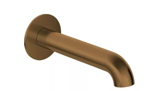 Kádkifolyó, Deante Silia kifolyó kádhoz 225 mm, szálcsiszolt bronz NQS_C81K
