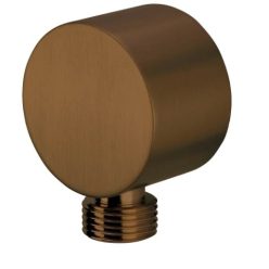   Alkatrész, Deante Cascada kerek sarokcsatlakozó, szálcsiszolt bronz NAC_C54K