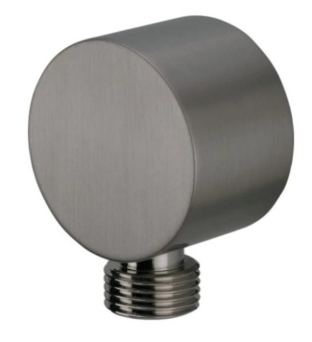 Alkatrész, Deante Cascada kerek sarokcsatlakozó, titanium NAC_D54K