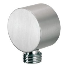   Alkatrész, Deante Cascada kerek sarokcsatlakozó, szálcsiszolt acél NAC_F54K