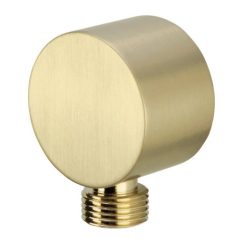   Alkatrész, Deante Cascada kerek sarokcsatlakozó, szálcsiszolt arany NAC_R54K