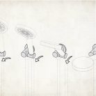 Alkatrész, Deante Cascada sarokcsatlakozó, kerek, kézizuhany tartóval, króm NAC_057K