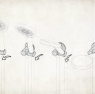 Alkatrész, Deante Cascada sarokcsatlakozó, kerek, kézizuhany tartóval, titanium NAC_D57K