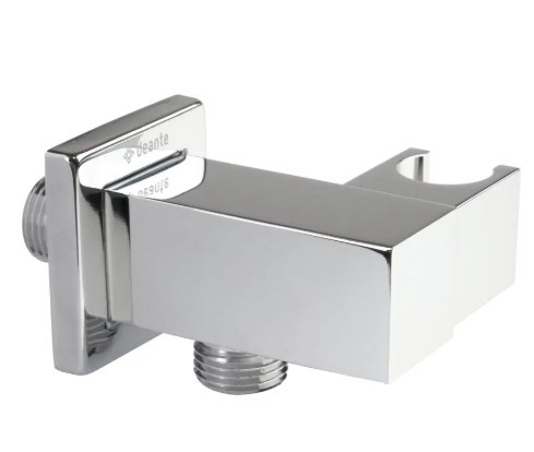 Alkatrész, Deante Cascada sarokcsatlakozó, négyzet, kézizuhany tartóval, króm NAC_058K