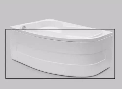 Előlap, West Ivory 150-es, balos kádhoz