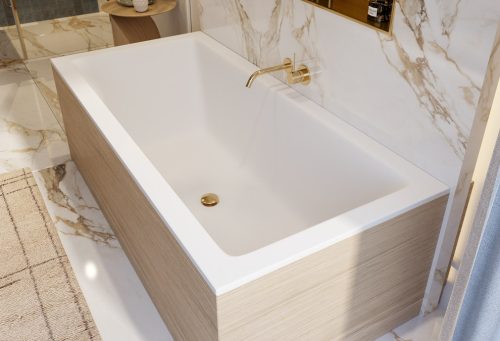 Kád, M-Acryl Sabina Pro Slim matt fehér 170x75