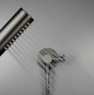 Falba süllyesztett csaptelep, Deante Silia zuhanyszett fejzuhannyal, titanium NQS_D9XK