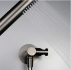 Falba süllyesztett csaptelep, Deante Silia zuhanyszett fejzuhannyal, titanium NQS_D9XK