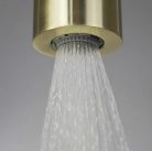 Falba süllyesztett csaptelep, Deante Silia zuhanyszett fejzuhannyal, szálcsiszolt arany NQS_R9XK