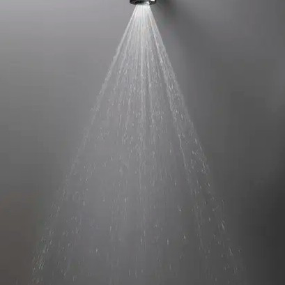 Falba süllyesztett csaptelep, Deante Silia falsík alatti zuhanyszett fejzuhannyal, króm NQS_00XK