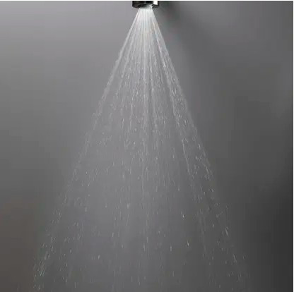 Falba süllyesztett csaptelep, Deante Silia zuhanyszett fejzuhannyal, szálcsiszolt acél NQS_F0XK