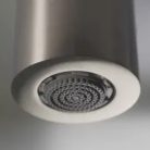 Falba süllyesztett csaptelep, Deante Silia Hexa zuhanyszett+fejzuhany, szálcsiszolt acél NHS_F9XK