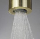 Falba süllyesztett csaptelep, Deante Silia Hexa zuhanyszett+fejzuhany,szálcsiszolt arany NHS_R9XK