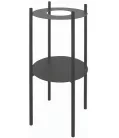 Alsó szekrény, Deante Silia álló fürdőszobai konzol, fekete, 36 cm CKS_N36A