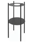 Alsó szekrény, Deante Silia álló fürdőszobai konzol, fekete, 36 cm CKS_N36A