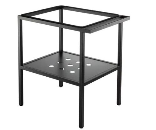 Alsó szekrény, Deante álló fürdőszobai konzol, fekete, 56,5x50 cm CST_X50A