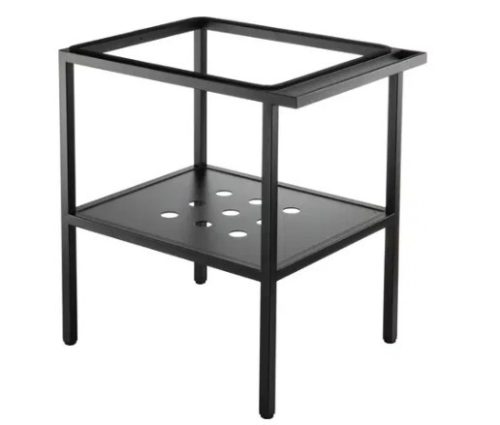 Alsó szekrény, Deante álló fürdőszobai konzol, fekete, 66,5x50 cm CST_X60A