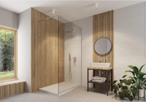 Alsó szekrény, Deante álló fürdőszobai konzol, fekete, 66,5x50 cm CST_X60A