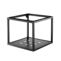   Alsó szekrény, Deante fali fürdőszobai konzol, fekete, 60x50 cm CSW_X60A