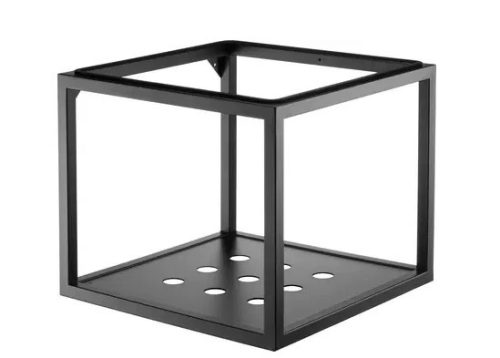 Alsó szekrény, Deante fali fürdőszobai konzol, fekete, 60x50 cm CSW_X60A