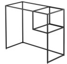 Alsó szekrény, Deante Correo álló fürdőszobai konzol, moduláris, 90x40 cm, fekete CKC_N90A